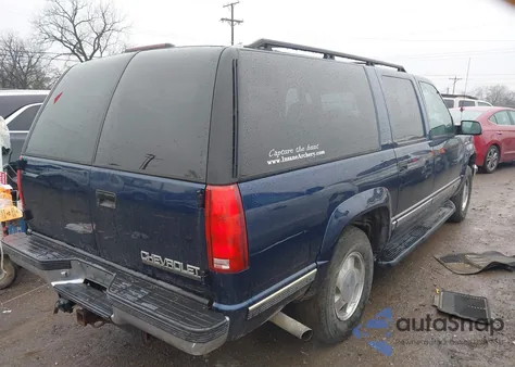 1997 Chevrolet Suburban 1500 из США, поврежденный, VIN 3GNFK16R5VG189156